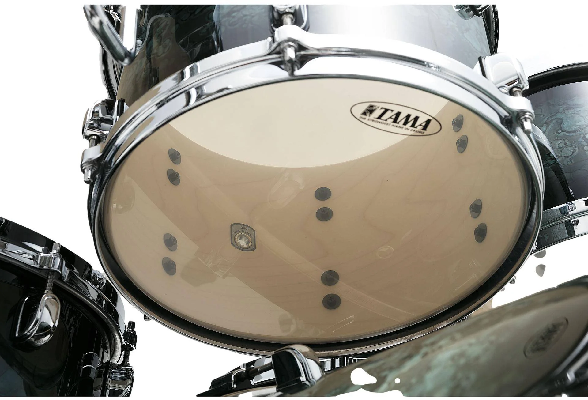 TAMA MBS52RZS MSL STARCLASSIC PERFORMER BATERIA ACUSTICA MOLTEN STEEL BLUE BURST - Image 15