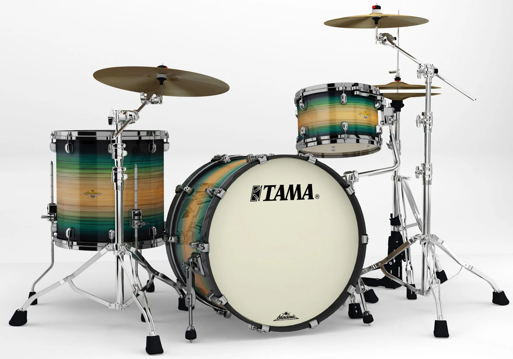 TAMA ME32CZBS LEWB STARCLASSIC MAPLE BATERIA ACUSTICA EMERALD PACIFIC WALNUT BURST