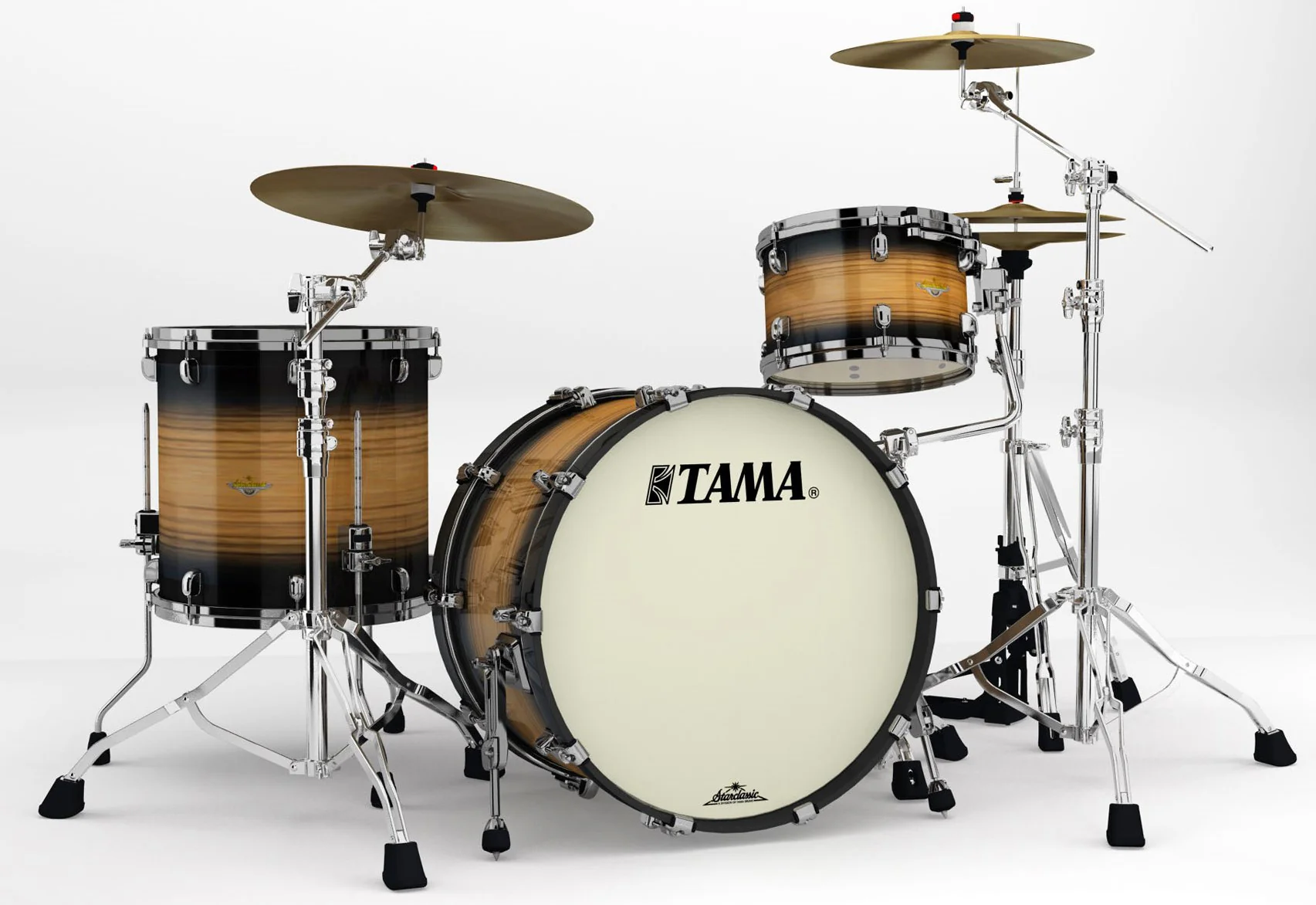 TAMA ME32CZBS LNWB STARCLASSIC MAPLE BATERIA ACUSTICA NATURAL PACIFIC WALNUT BURST
