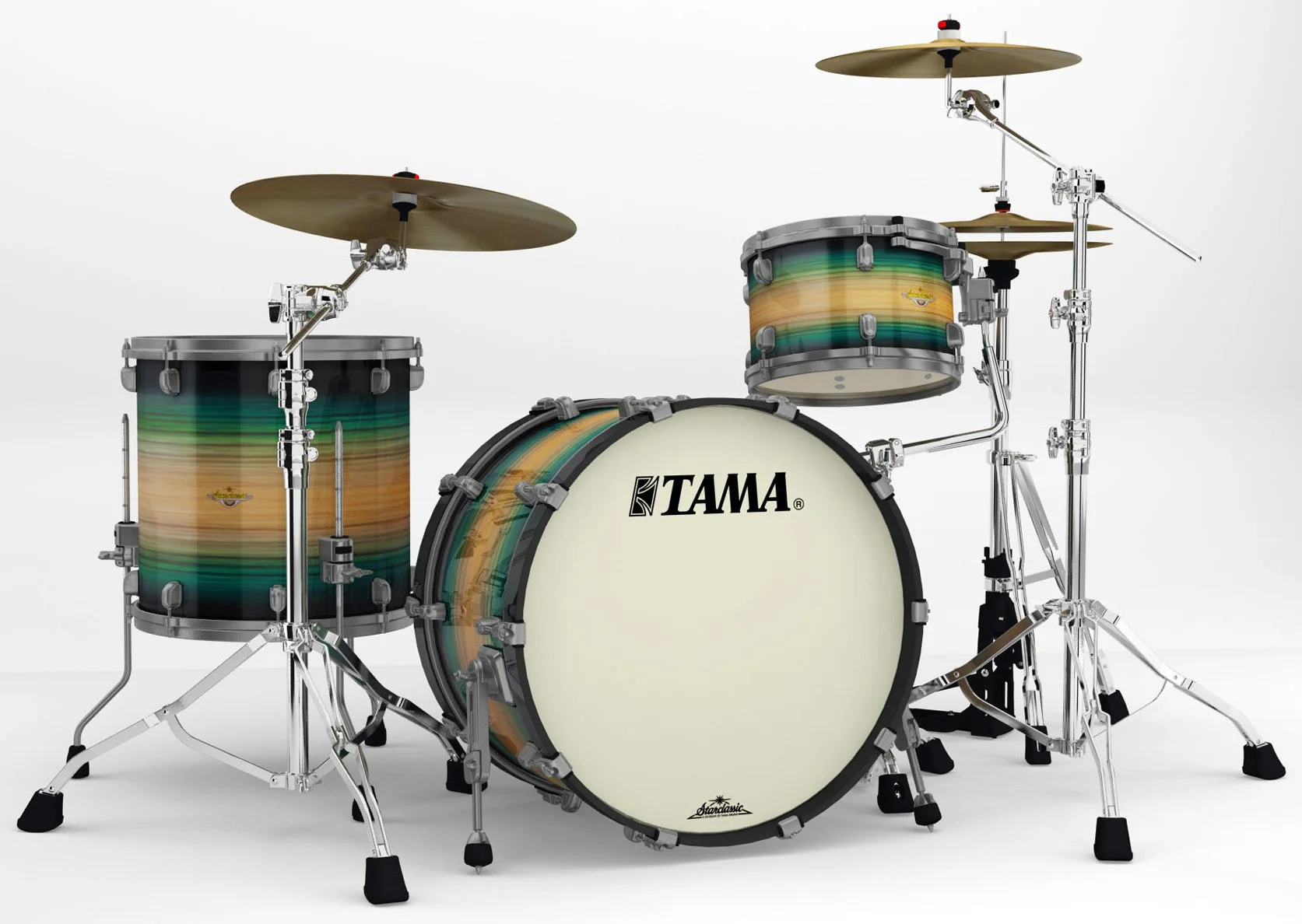 TAMA ME32CZUS LEWB STARCLASSIC MAPLE BATERIA ACUSTICA EMERALD PACIFIC WALNUT BURST
