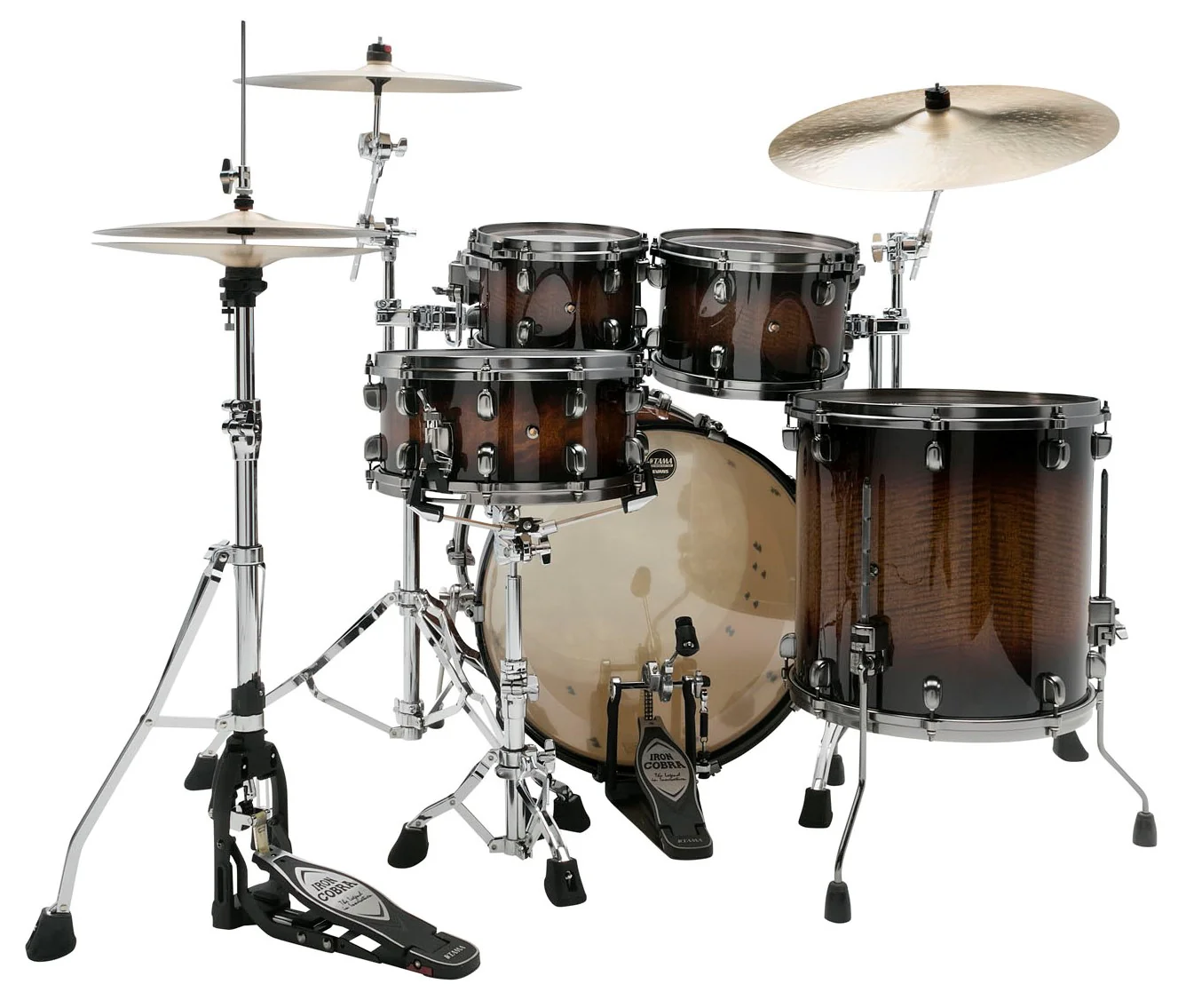 TAMA ME42TZUS VTBV STARCLASSIC MAPLE BATERIA ACUSTICA TOBACCO SUNBURST MOVINGUI - Image 3