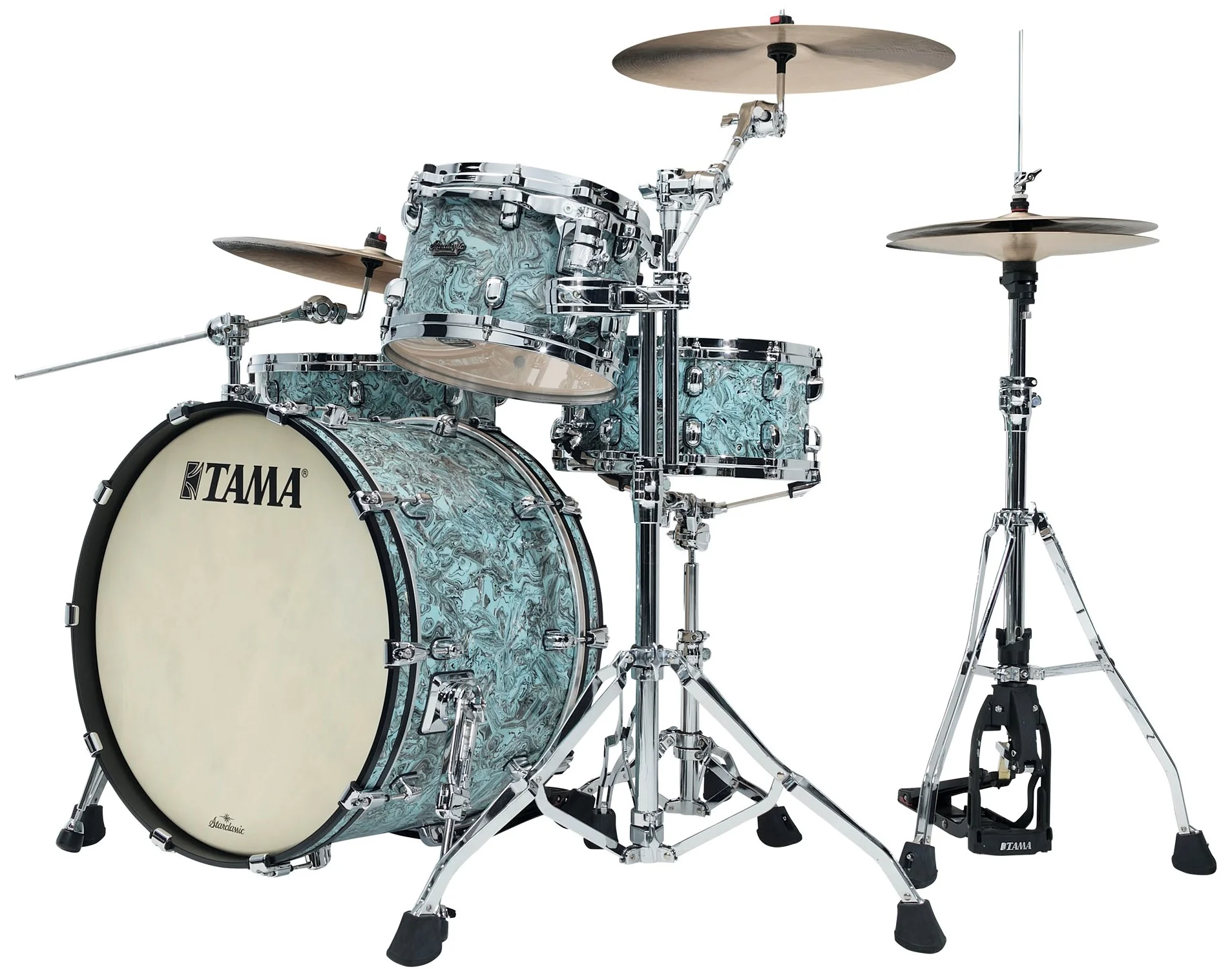 TAMA MR32CZS SLW STARCLASSIC MAPLE BATERIA ACUSTICA SKY BLUE SWIRL - Image 2