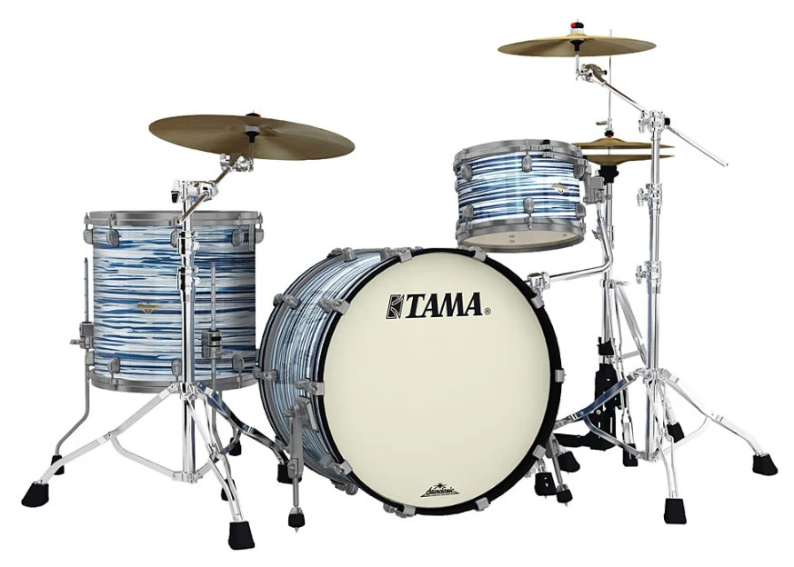 TAMA MR32CZUS BWO STARCLASSIC MAPLE BATERIA ACUSTICA BLUE AND WHITE OYSTER