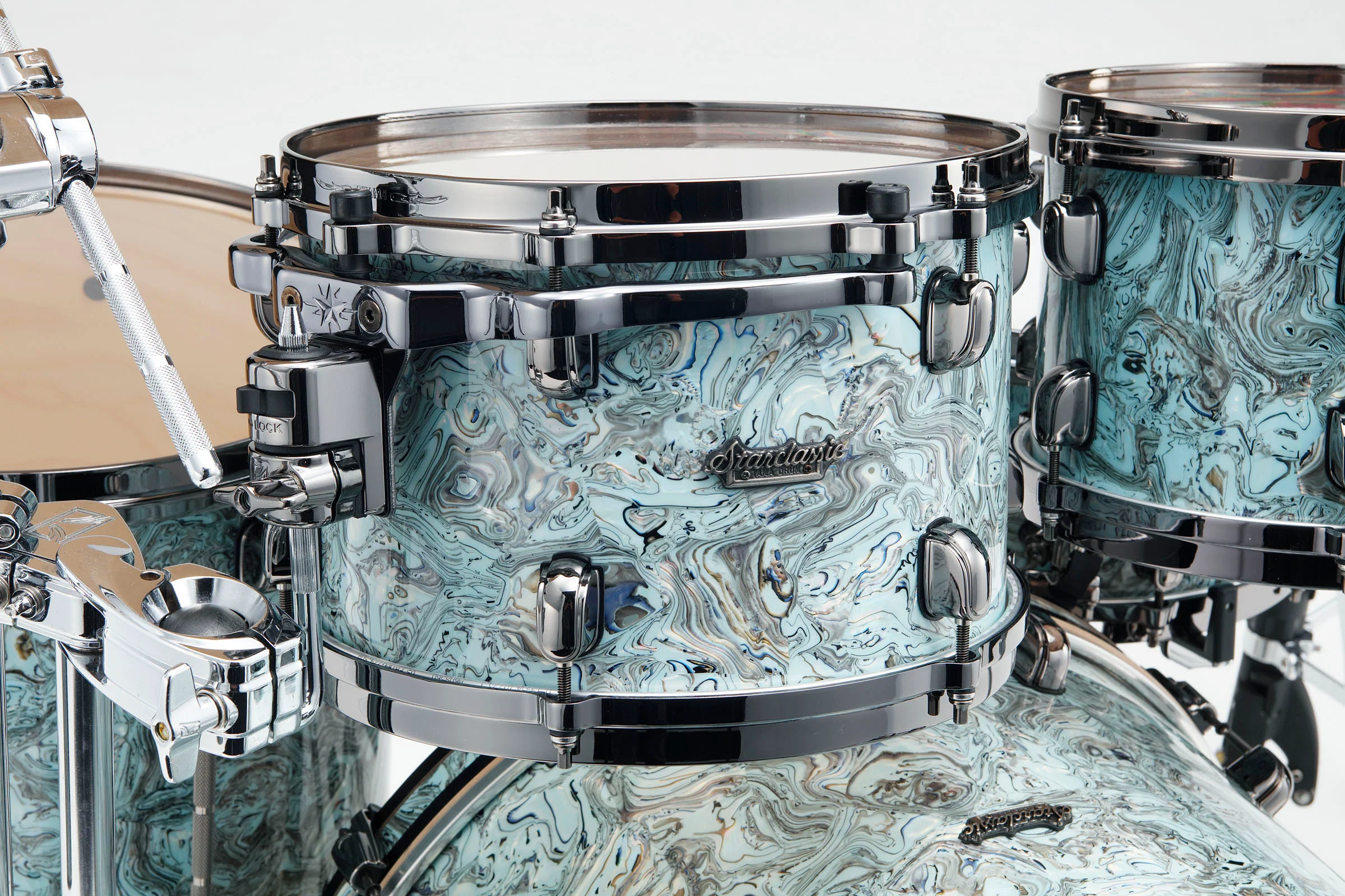 TAMA MR42TZBNS SLW STARCLASSIC MAPLE BATERIA ACUSTICA SKY BLUE SWIRL - Image 4