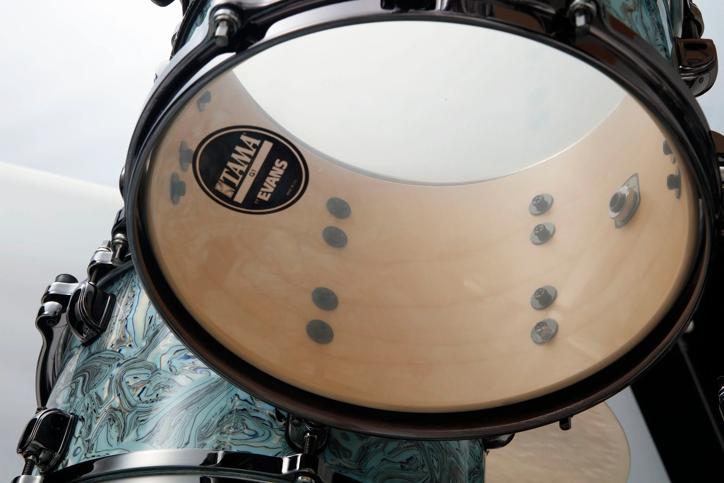TAMA MR42TZBNS SLW STARCLASSIC MAPLE BATERIA ACUSTICA SKY BLUE SWIRL - Image 5