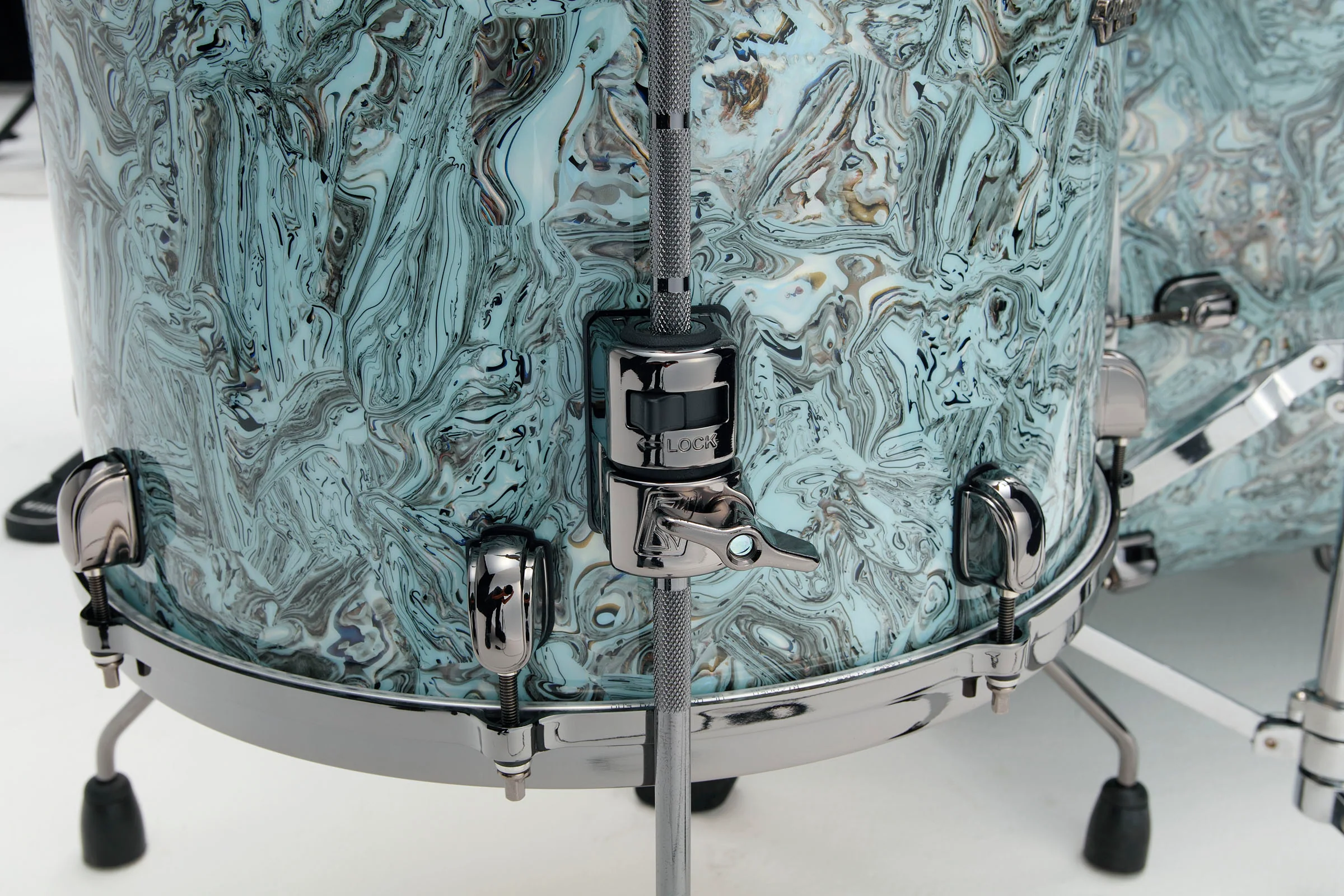 TAMA MR42TZBNS SLW STARCLASSIC MAPLE BATERIA ACUSTICA SKY BLUE SWIRL - Image 6