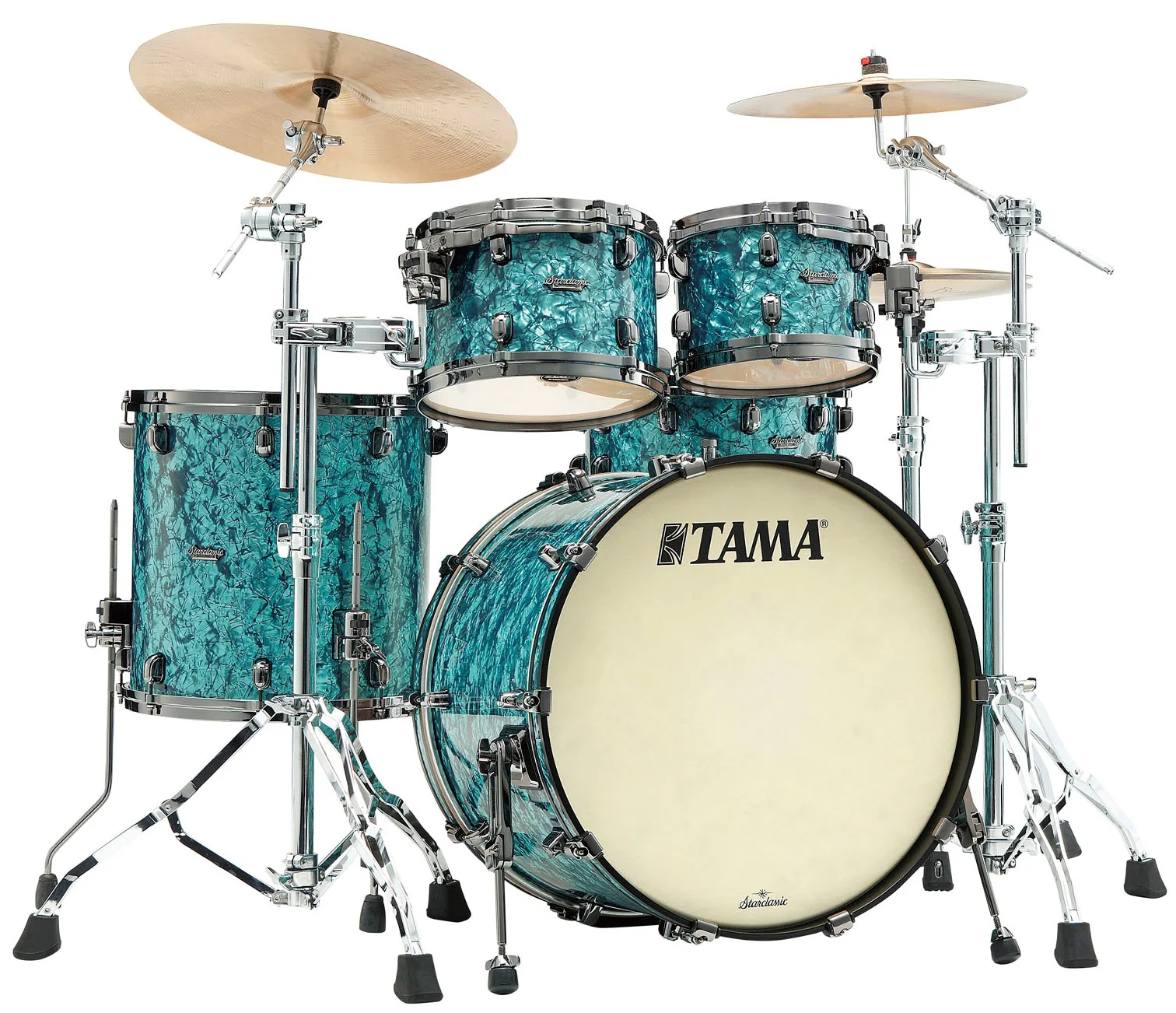 TAMA MR42TZBNS TQP STARCLASSIC MAPLE BATERIA ACUSTICA TURQUOISE PEARL