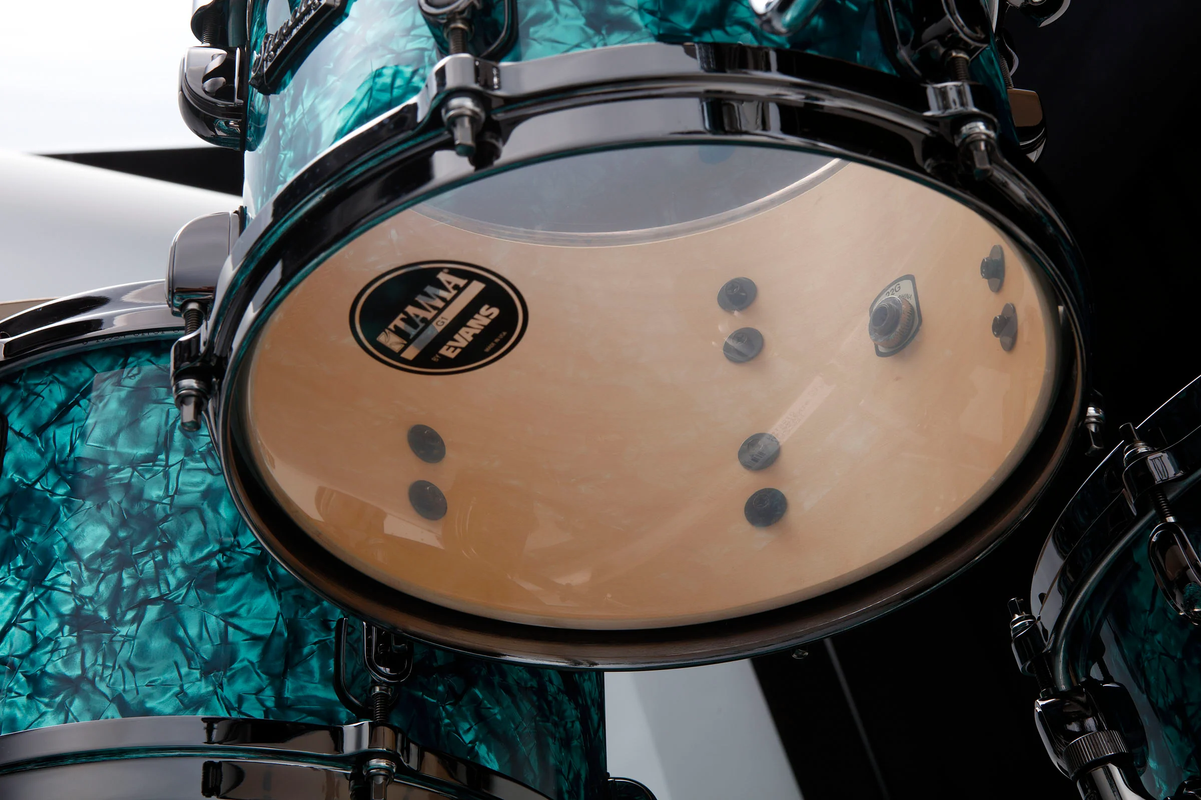 TAMA MR42TZBNS TQP STARCLASSIC MAPLE BATERIA ACUSTICA TURQUOISE PEARL - Image 5
