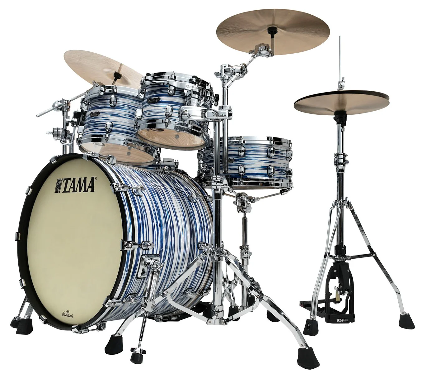 TAMA MR42TZS BWO STARCLASSIC MAPLE BATERIA ACUSTICA BLUE AND WHITE OYSTER - Image 2