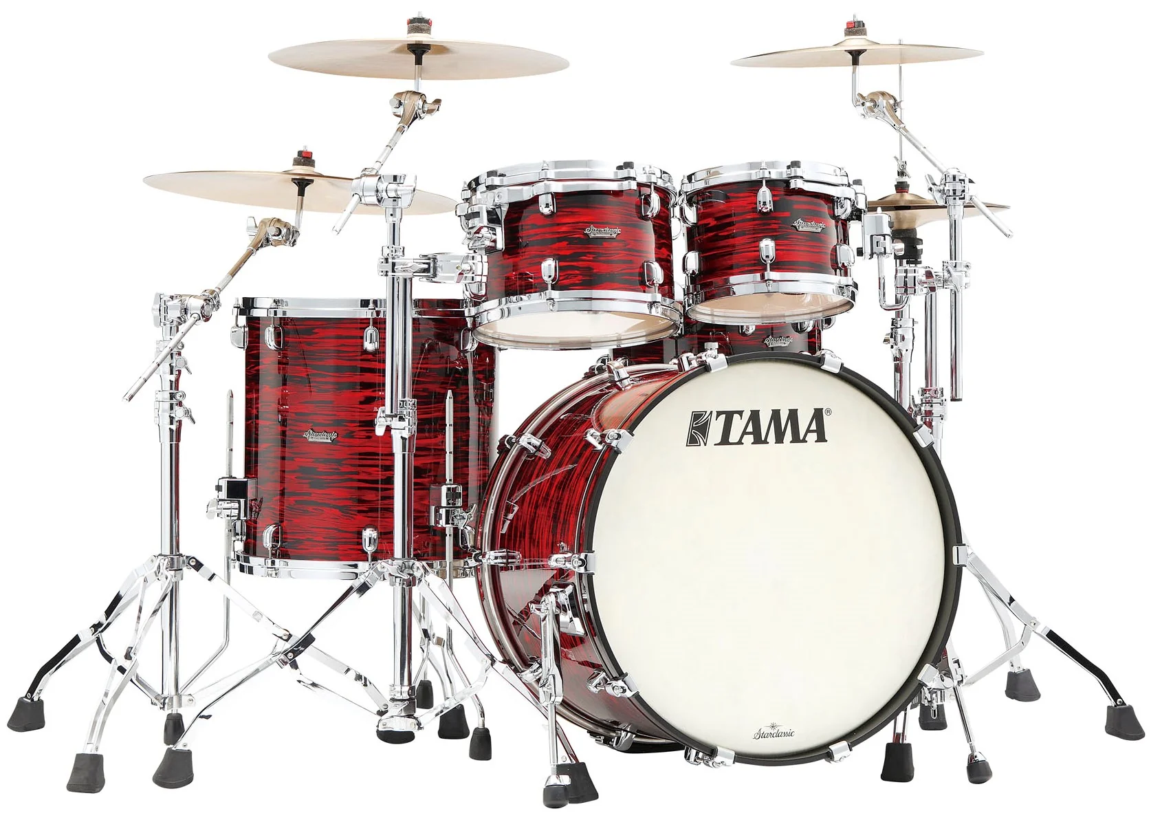 TAMA MR42TZS ROY STARCLASSIC MAPLE BATERIA ACUSTICA RED OYSTER