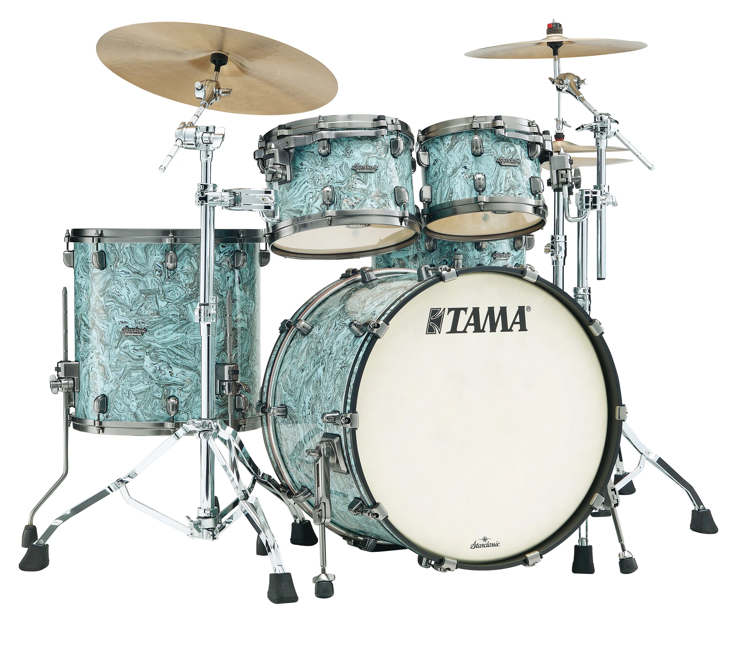 TAMA MR42TZS SLW STARCLASSIC MAPLE BATERIA ACUSTICA SKY BLUE SWIRL