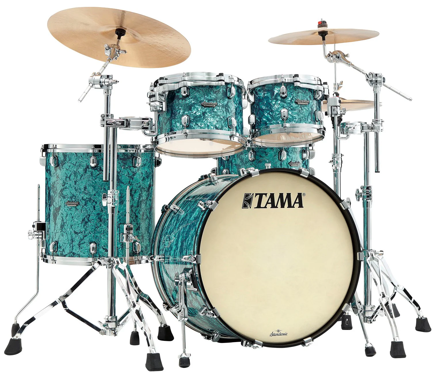 TAMA MR42TZS TQP STARCLASSIC MAPLE BATERIA ACUSTICA TURQUOISE PEARL