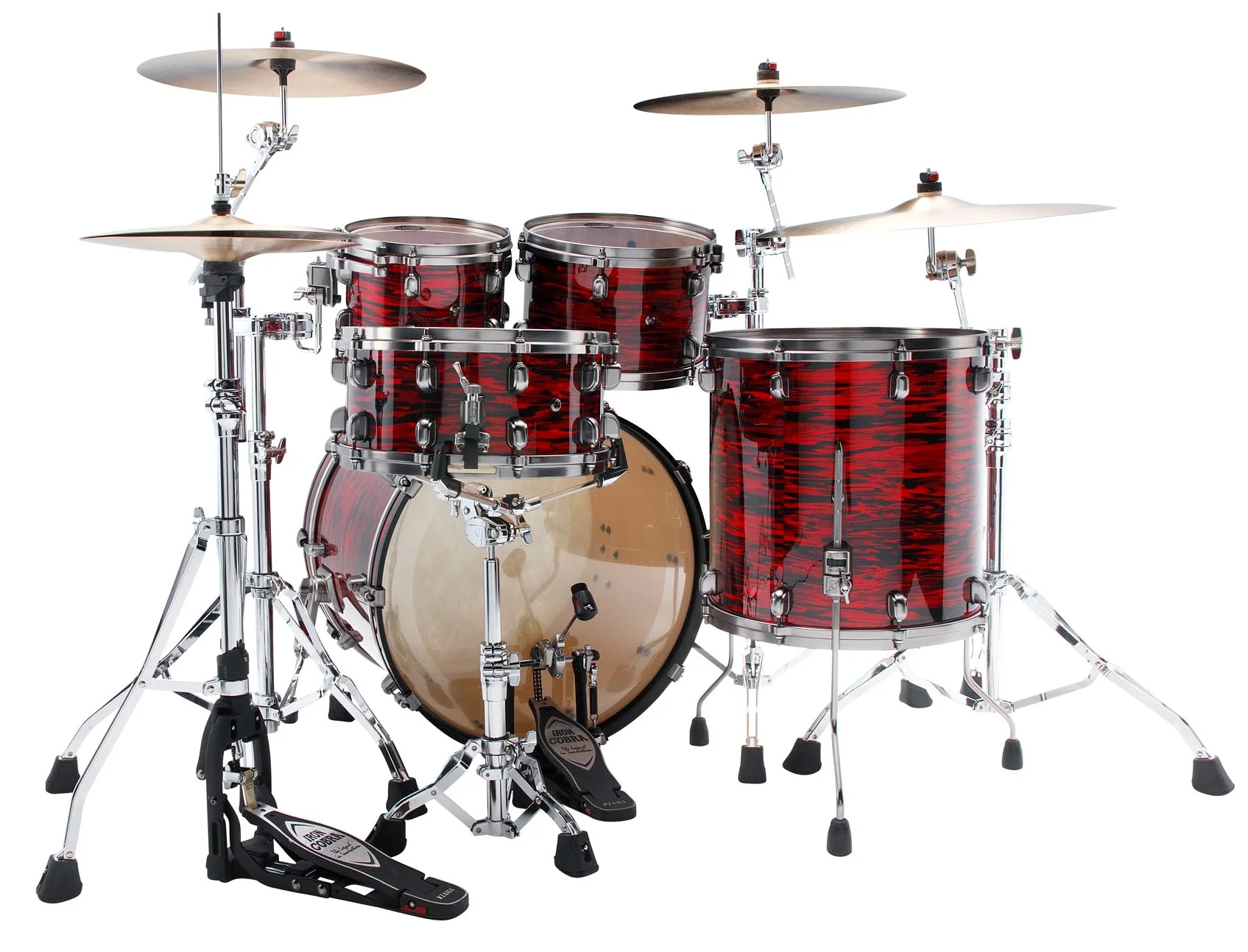 TAMA MR42TZUS ROY STARCLASSIC MAPLE BATERIA ACUSTICA RED OYSTER - Image 3