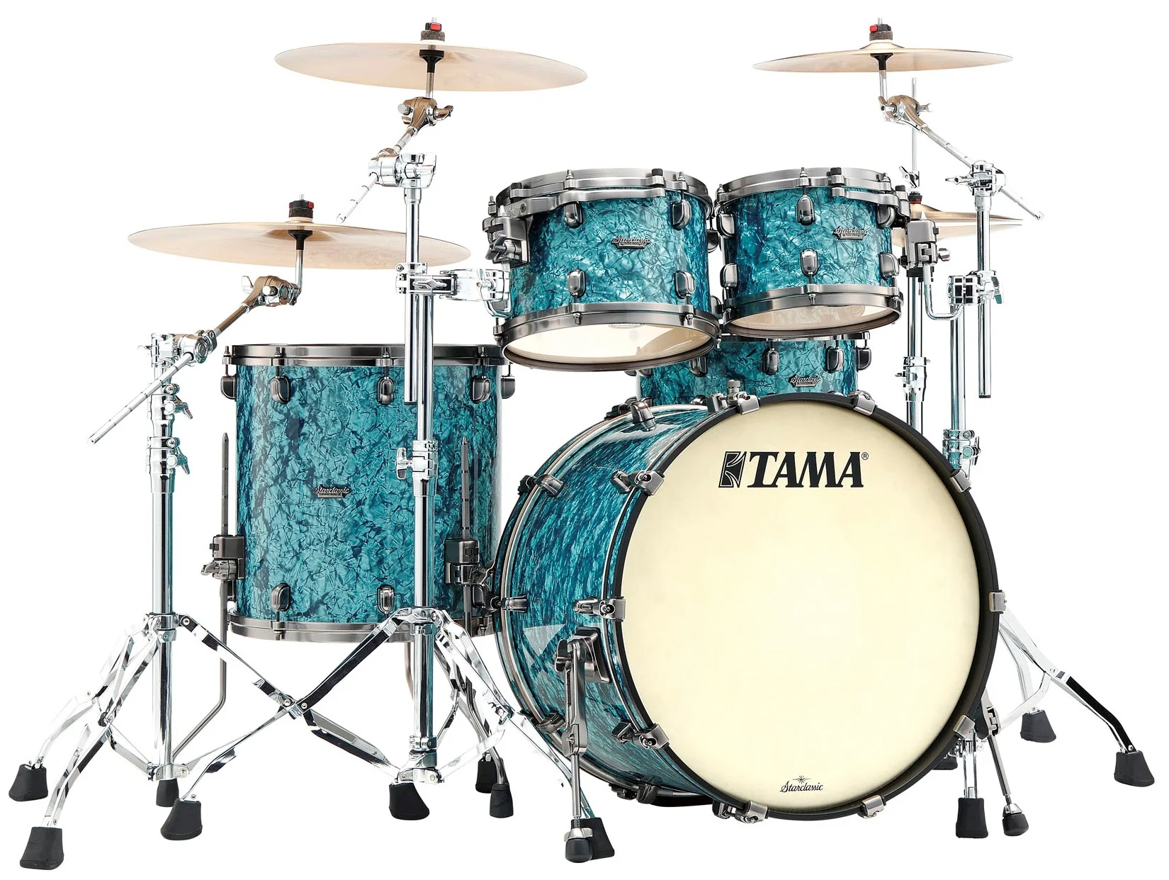 TAMA MR42TZUS TQP STARCLASSIC MAPLE BATERIA ACUSTICA TURQUOISE PEARL
