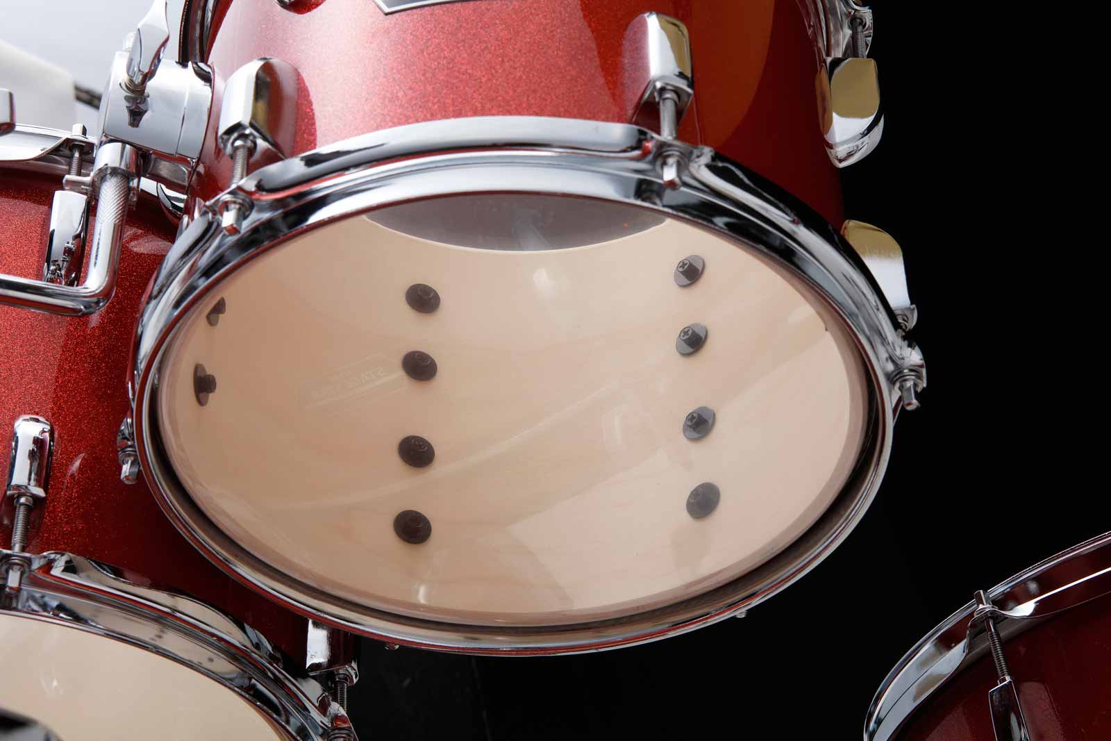 TAMA ST52H5 CDS STAGESTAR BATERIA ACUSTICA CON HERRAJES Y PLATOS CANDY RED SPARKLE - Image 5