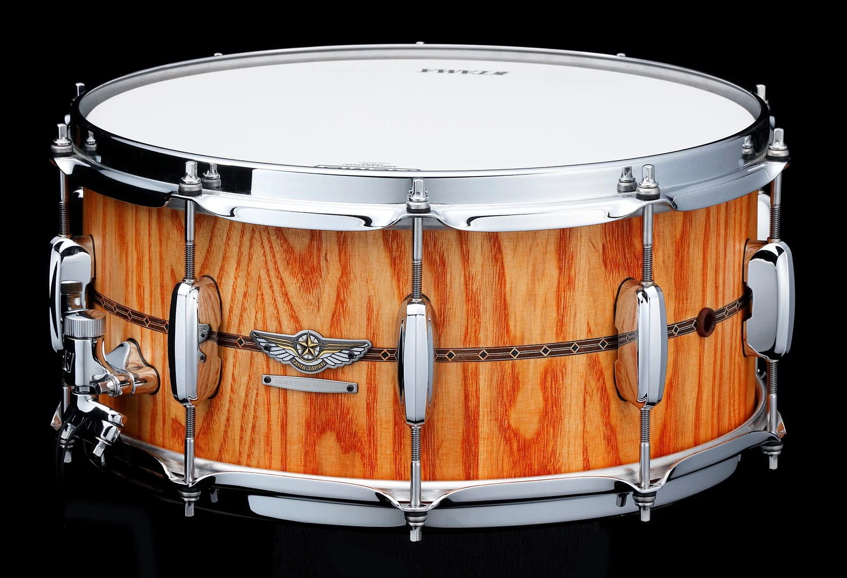 TAMA TVA1465S-OAA STAR RESERVE STAVE ASH CAJA BATERIA 14X6.5 OILED AMBER ASH - Image 2