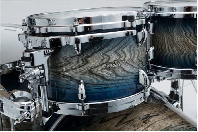 TAMA TW42RZS AIJB STAR WALNUT BATERIA ACUSTICA INDIGO JAPANESE SEN BURST - Image 3