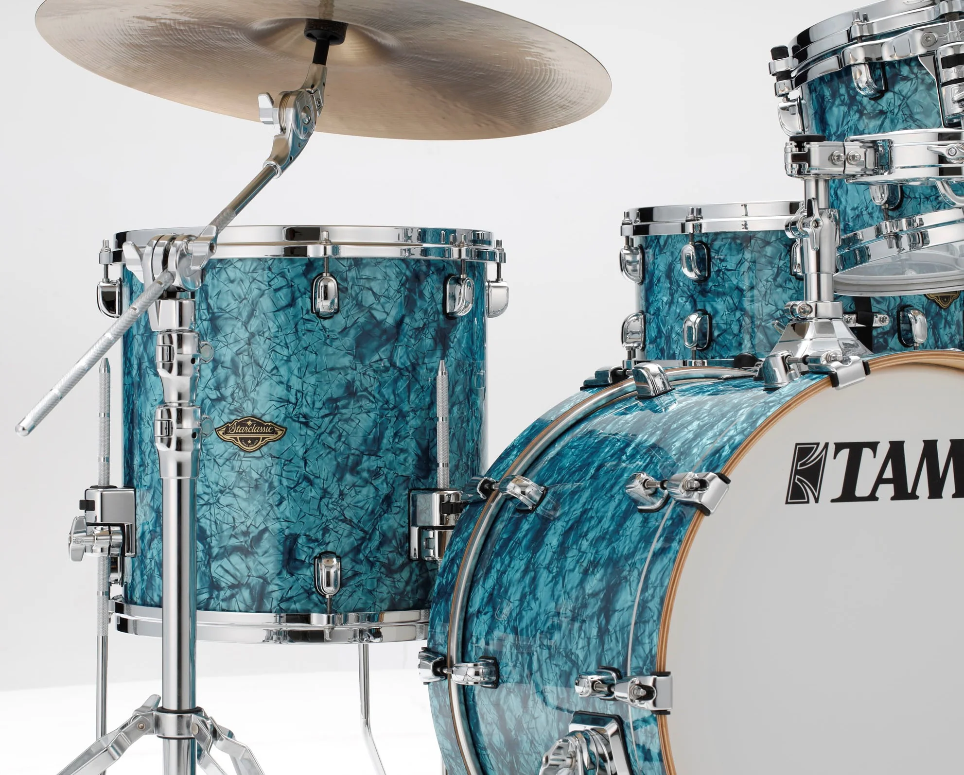TAMA WBR30RS TQP STARCLASSIC WALNUT BIRCH BATERIA ACUSTICA TURQUOISE PEARL - Image 6