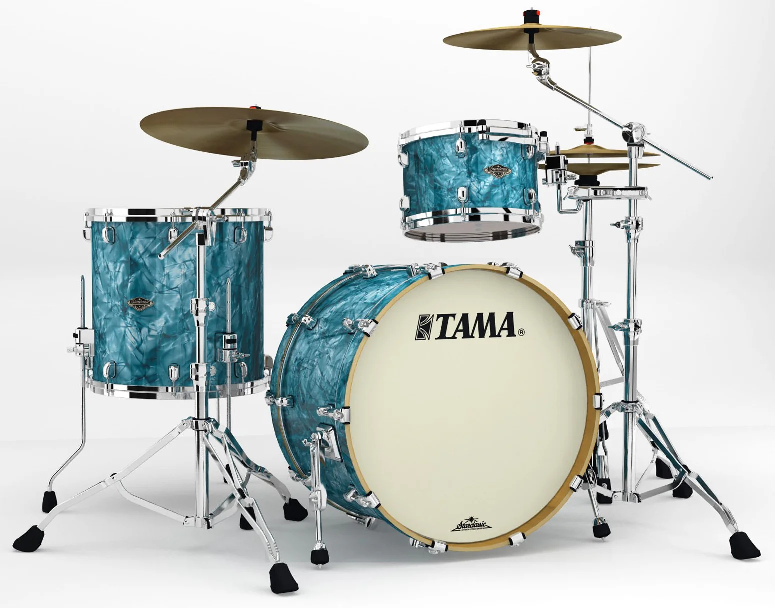 TAMA WBR32RZS TQP STARCLASSIC WALNUT BIRCH BATERIA ACUSTICA TURQUOISE PEARL