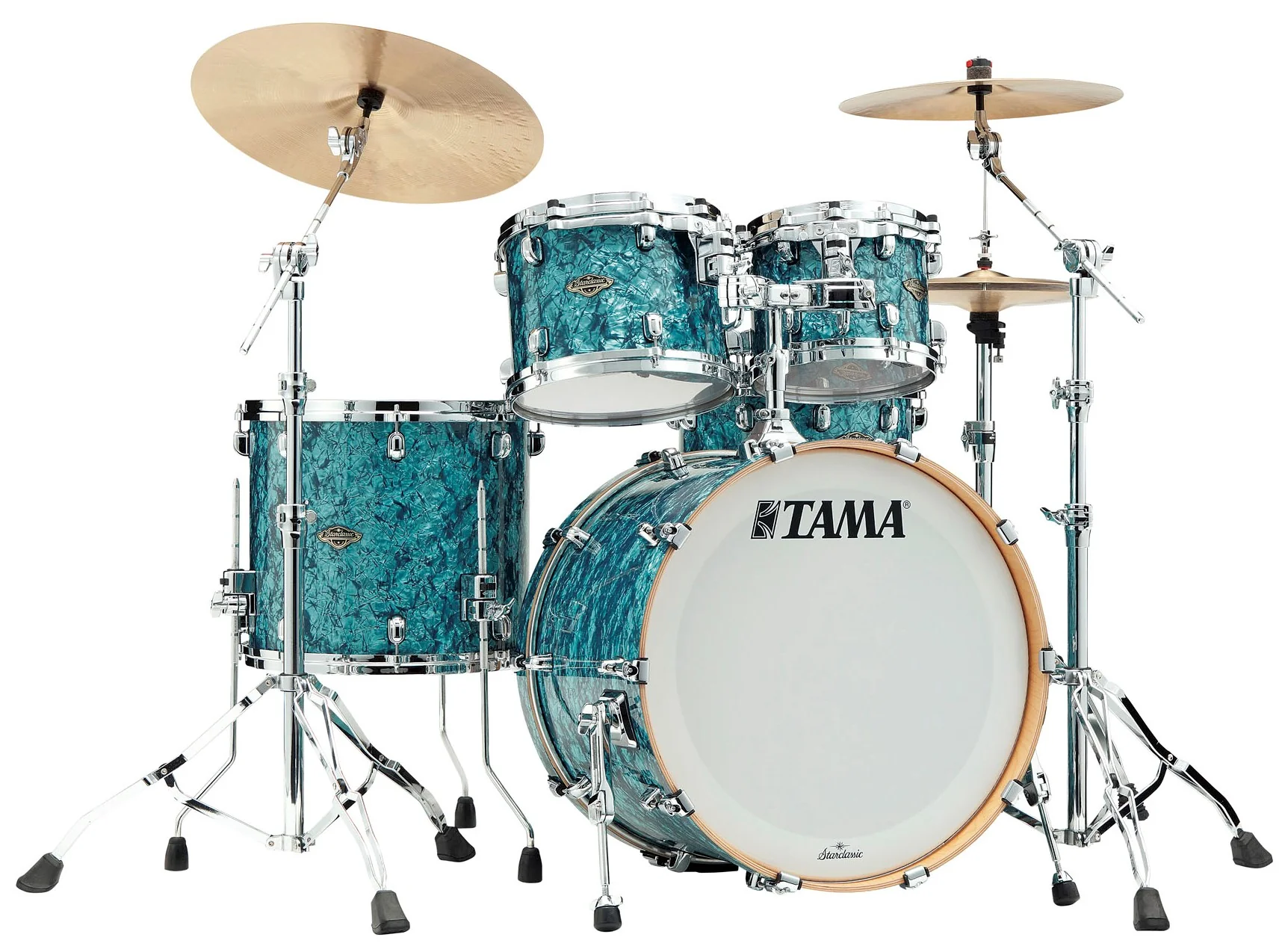 TAMA WBR42S TQP STARCLASSIC WALNUT BIRCH BATERIA ACUSTICA TURQUOISE PEARL