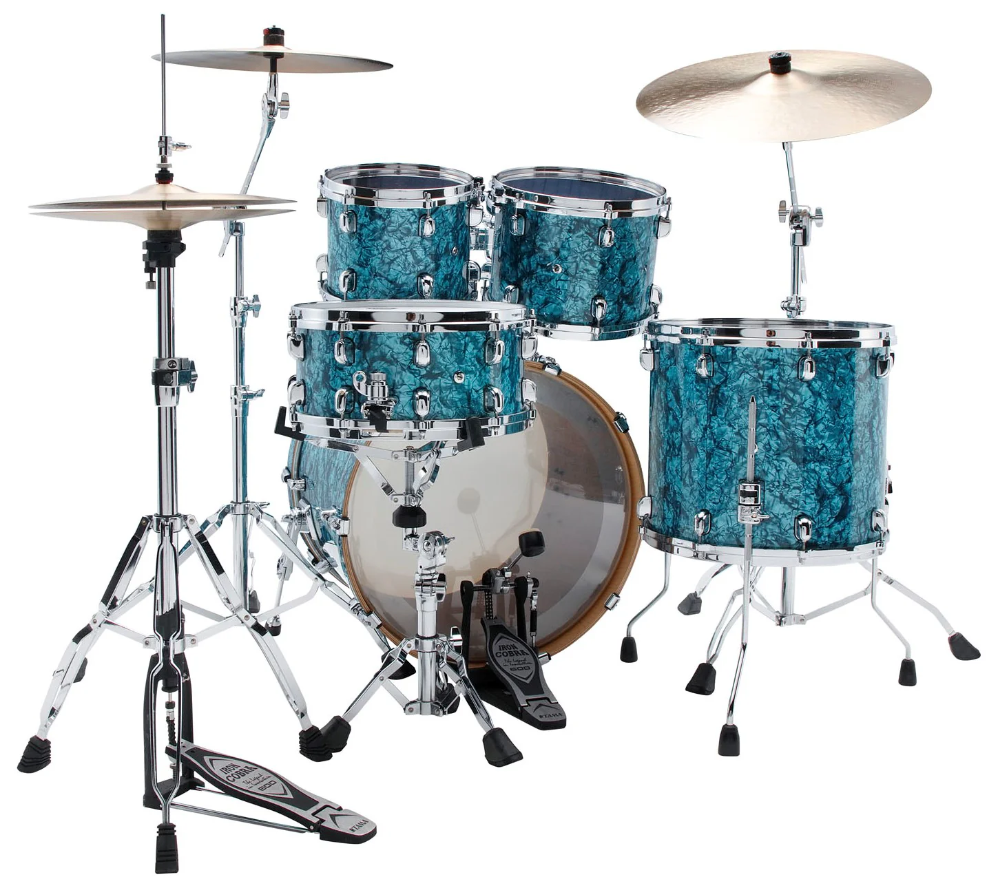TAMA WBR42S TQP STARCLASSIC WALNUT BIRCH BATERIA ACUSTICA TURQUOISE PEARL - Image 3