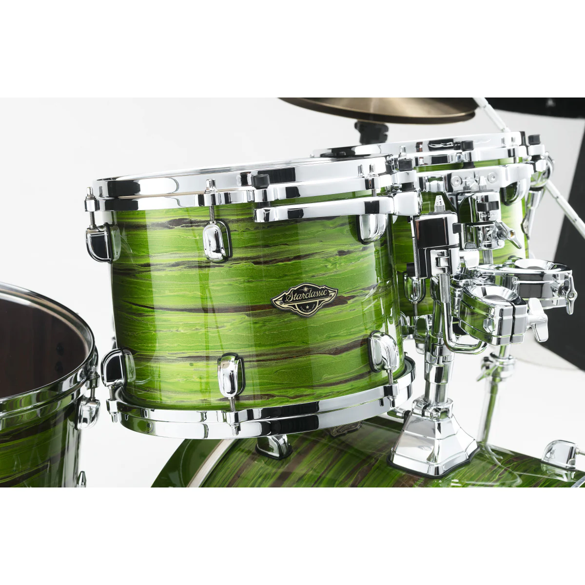 TAMA WBS42S LSO STARCLASSIC WALNUT BIRCH BATERIA ACUSTICA LACQUER SHAMROCK OYSTER - Image 4