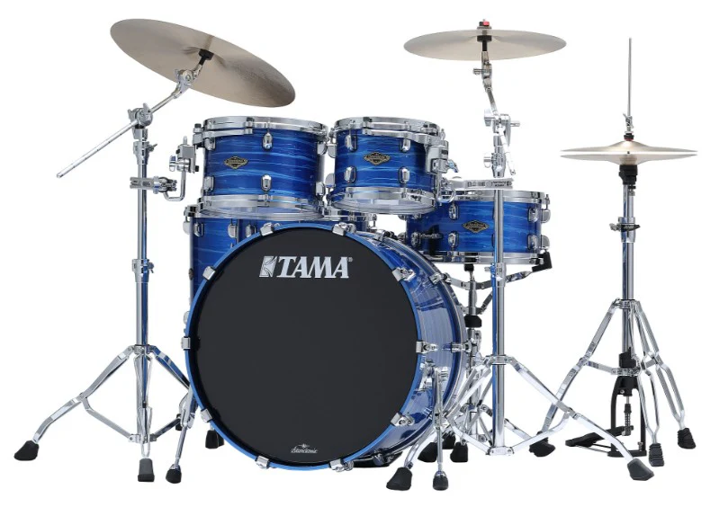 TAMA WBS52RZS LOR STARCLASSIC WALNUT BIRCH BATERIA ACUSTICA LACQUER OCEAN BLUE RIPPLE - Image 16