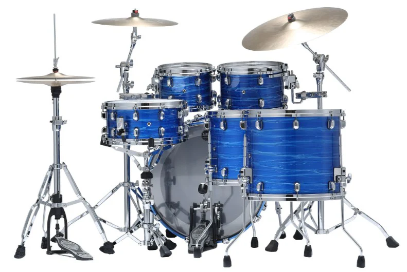 TAMA WBS52RZS LOR STARCLASSIC WALNUT BIRCH BATERIA ACUSTICA LACQUER OCEAN BLUE RIPPLE - Image 17