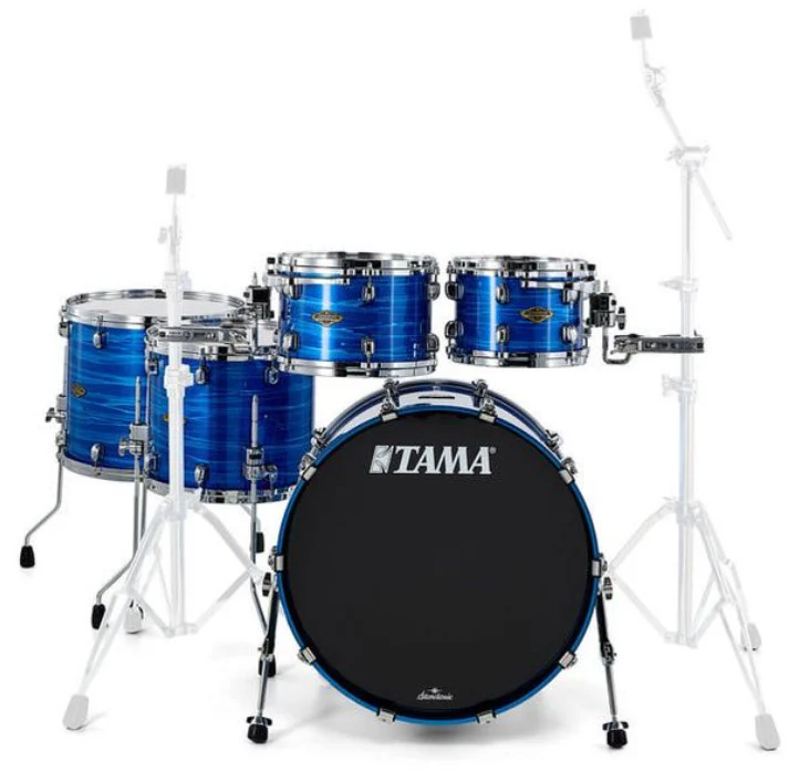 TAMA WBS52RZS LOR STARCLASSIC WALNUT BIRCH BATERIA ACUSTICA LACQUER OCEAN BLUE RIPPLE - Image 2