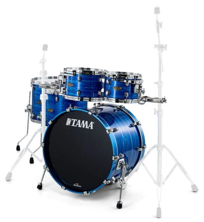 TAMA WBS52RZS LOR STARCLASSIC WALNUT BIRCH BATERIA ACUSTICA LACQUER OCEAN BLUE RIPPLE - Image 3