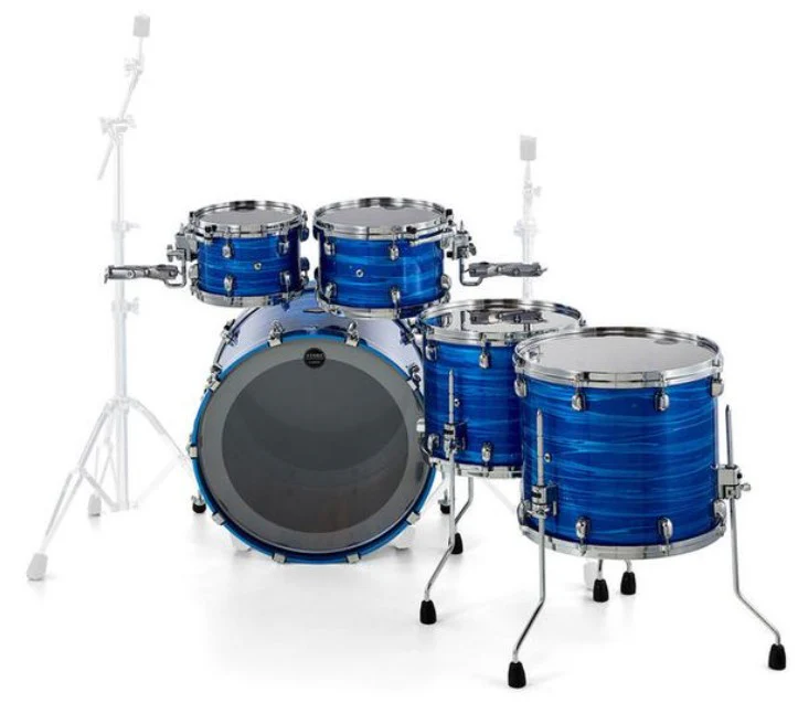 TAMA WBS52RZS LOR STARCLASSIC WALNUT BIRCH BATERIA ACUSTICA LACQUER OCEAN BLUE RIPPLE - Image 4