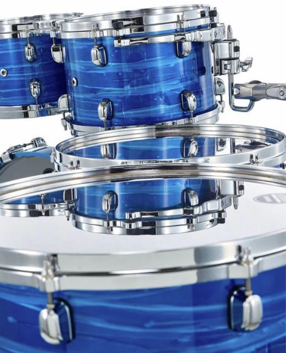 TAMA WBS52RZS LOR STARCLASSIC WALNUT BIRCH BATERIA ACUSTICA LACQUER OCEAN BLUE RIPPLE - Image 7
