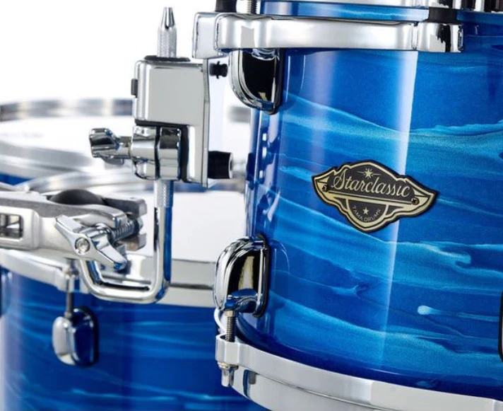 TAMA WBS52RZS LOR STARCLASSIC WALNUT BIRCH BATERIA ACUSTICA LACQUER OCEAN BLUE RIPPLE - Image 8