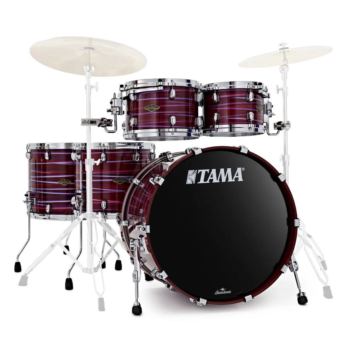 TAMA WBS52RZS LPO STARCLASSIC WALNUT BIRCH BATERIA ACUSTICA LACQUER PHANTASM OYSTER - Image 14