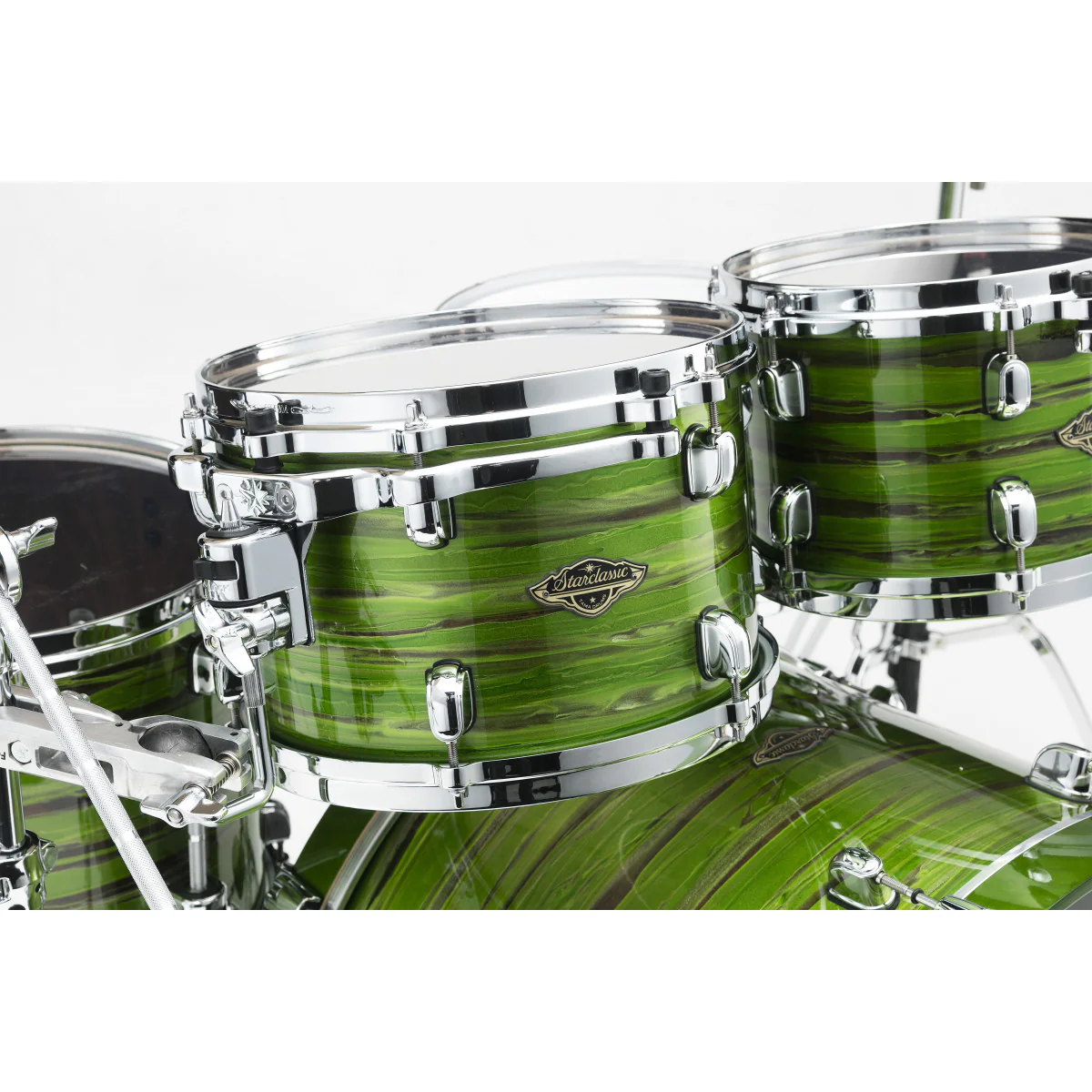 TAMA WBS52RZS LSO STARCLASSIC WALNUT BIRCH BATERIA ACUSTICA LACQUER SHAMROCK OYSTER - Image 17