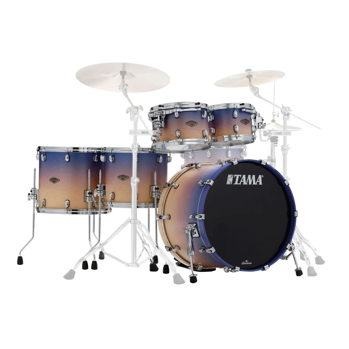 TAMA WBS52RZS SAF STARCLASSIC WALNUT BIRCH BATERIA ACUSTICA SATIN PURPLE ATMOSPHERE FADE - Image 14