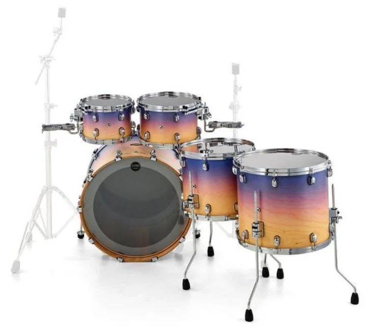 TAMA WBS52RZS SAF STARCLASSIC WALNUT BIRCH BATERIA ACUSTICA SATIN PURPLE ATMOSPHERE FADE - Image 4