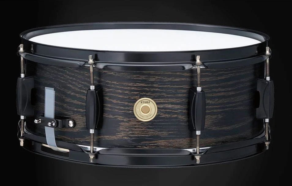 TAMA WP1455BK BOW WOODWORKS CAJA BATERIA ACUSTICA 14X5.5 BLACK OAK WRAP - Image 5