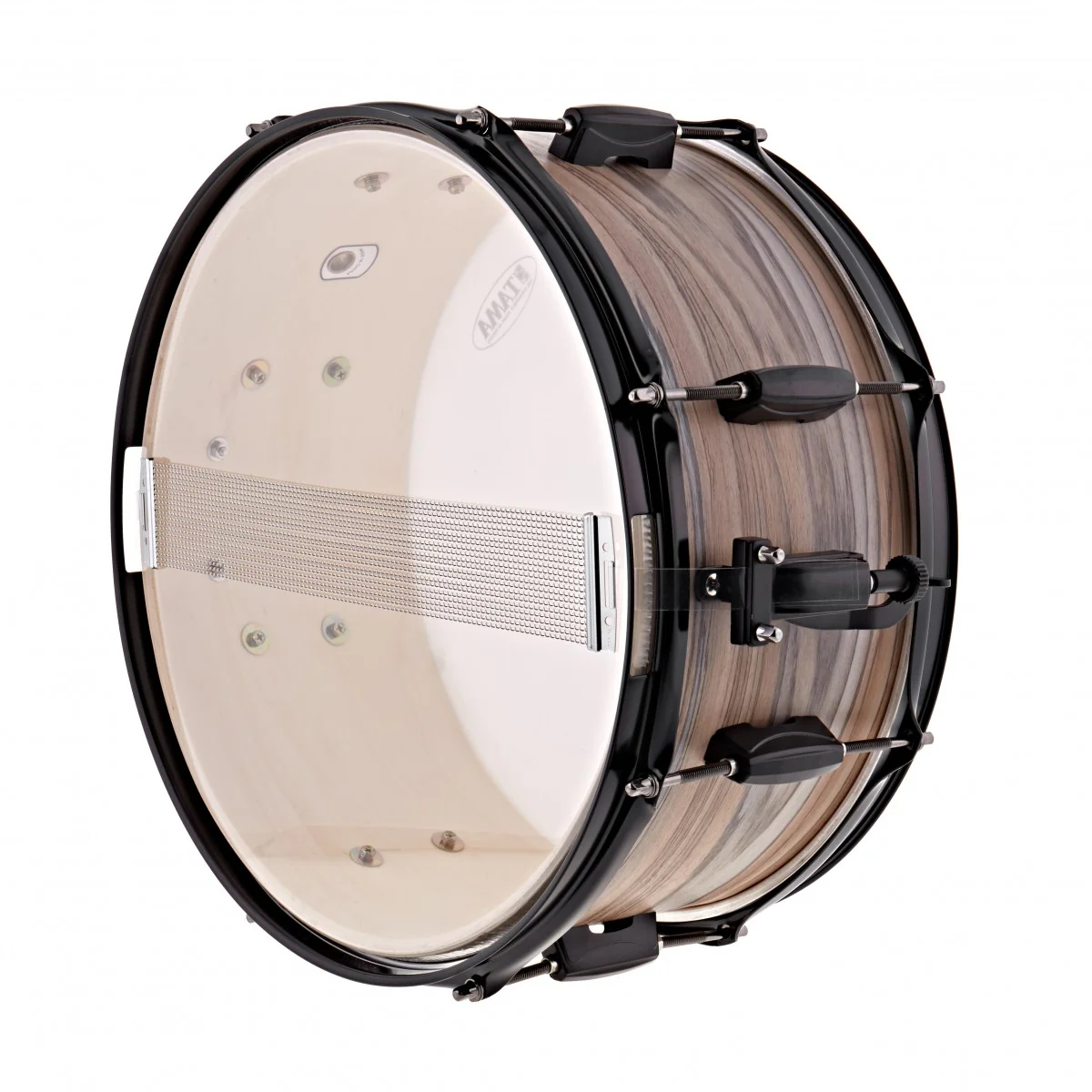 TAMA WP1465BK NZW WOODWORKS CAJA BATERIA 14X6.5 NATURAL ZEBRAWOOD WRAP - Image 13