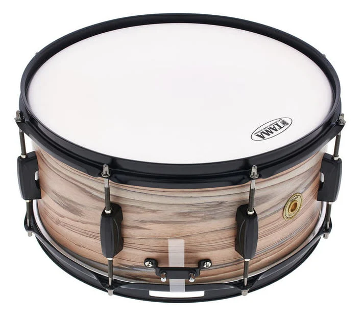 TAMA WP1465BK NZW WOODWORKS CAJA BATERIA 14X6.5 NATURAL ZEBRAWOOD WRAP - Image 3