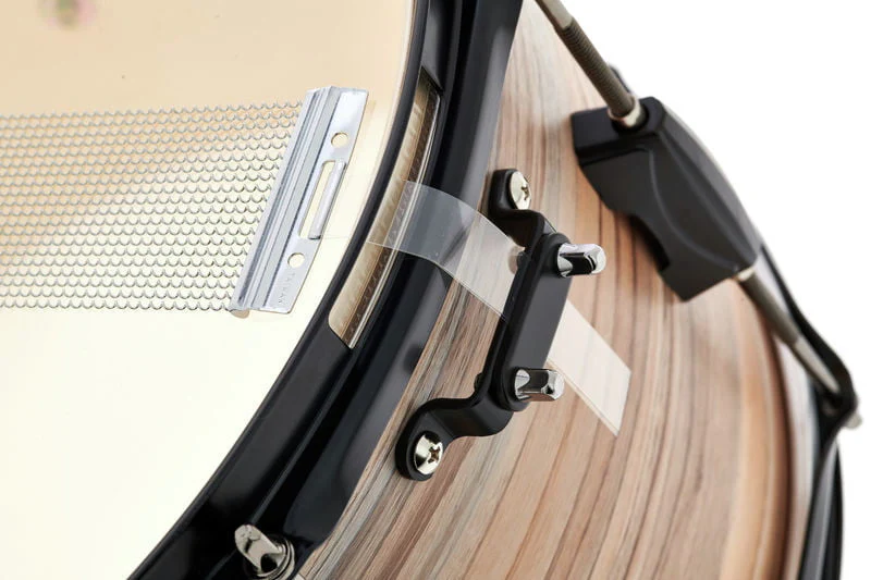 TAMA WP148BK NZW WOODWORKS CAJA BATERIA 14X8 NATURAL ZEBRAWOOD WRAP - Image 8