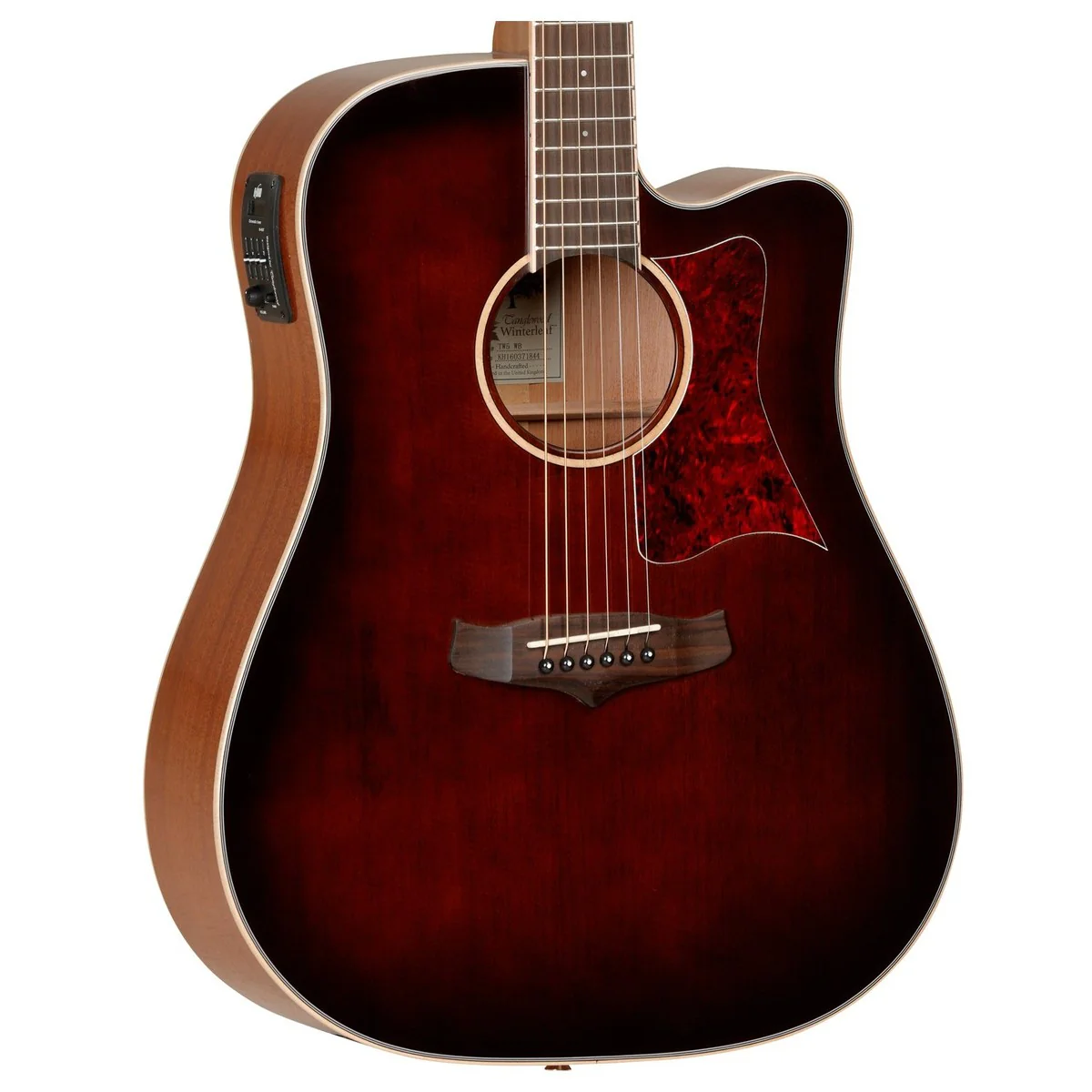TANGLEWOOD TW5E AVB GUITARRA ELECTROACUSTICA DREADNOUGHT ANTIQUE VINTAGE BURST - Image 3