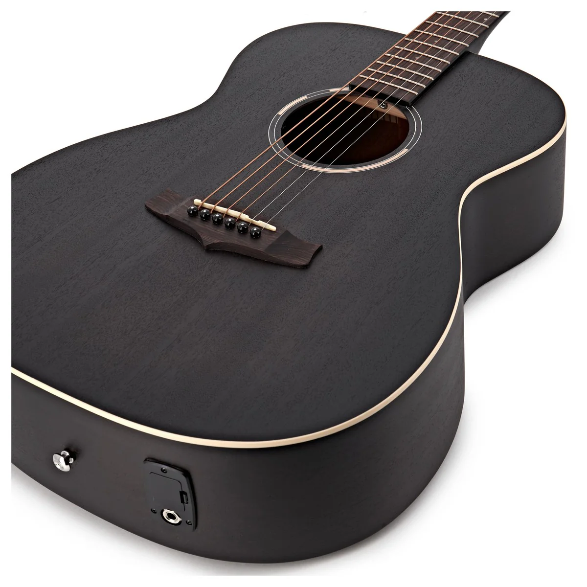 TANGLEWOOD TWBBOE BLACKBIRD GUITARRA ELECTROACUSTICA ORQUESTA SMOKESTACK BLACK SATIN - Image 5