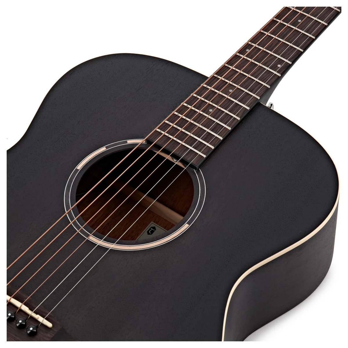 TANGLEWOOD TWBBOE BLACKBIRD GUITARRA ELECTROACUSTICA ORQUESTA SMOKESTACK BLACK SATIN - Image 6