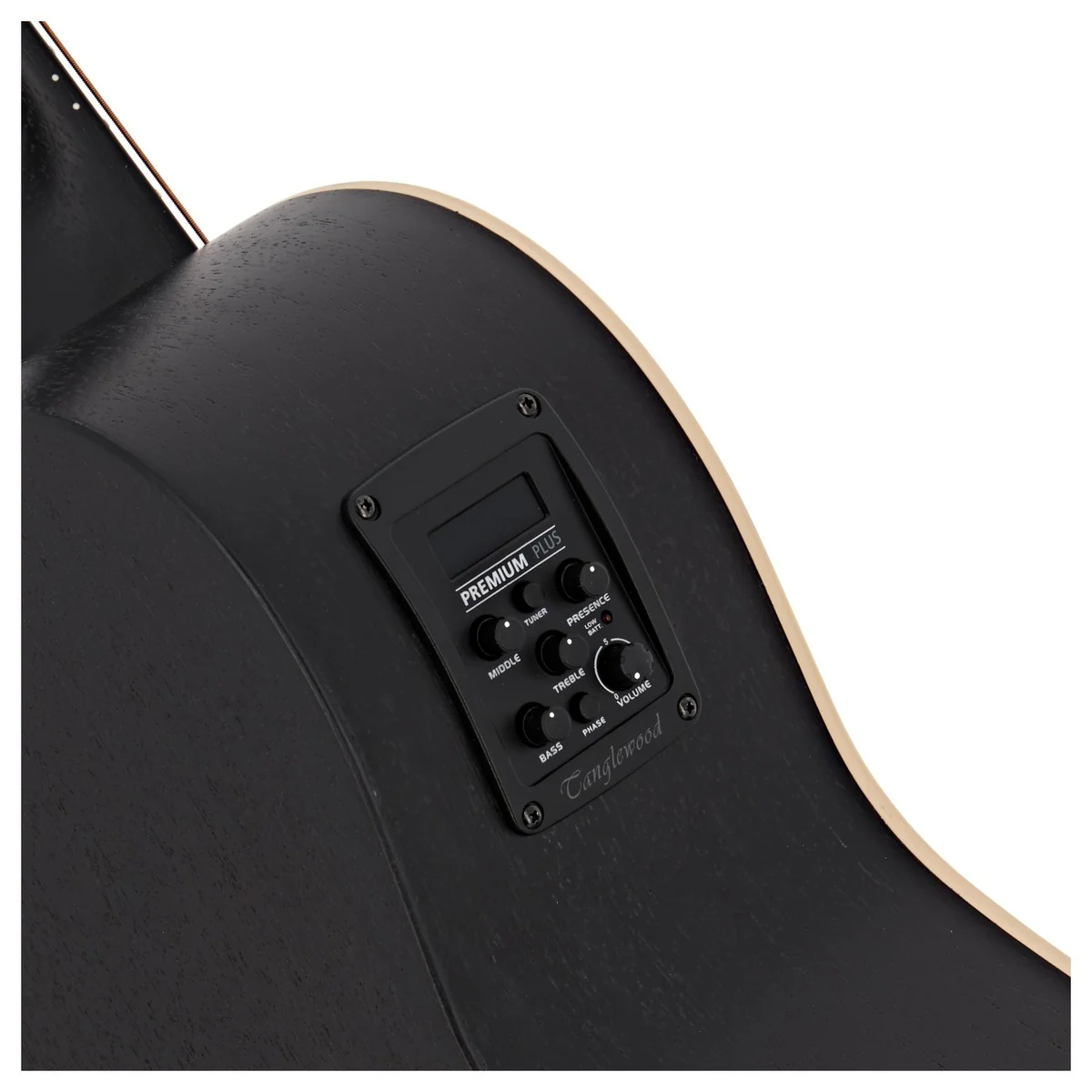 TANGLEWOOD TWBBOE BLACKBIRD GUITARRA ELECTROACUSTICA ORQUESTA SMOKESTACK BLACK SATIN - Image 7