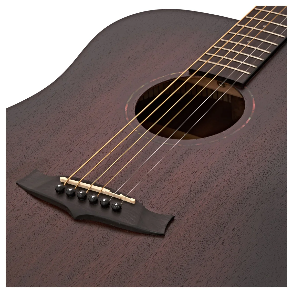 TANGLEWOOD TWCRD TC5 CROSSROADS GUITARRA ACUSTICA DREADNOUGHT WHISKEY BARREL BURST SATIN - Image 5