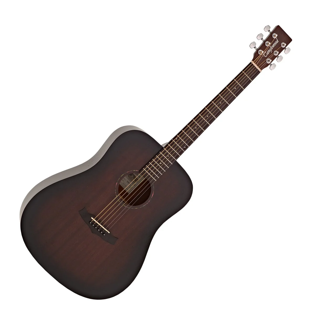 TANGLEWOOD TWCRD TC5 CROSSROADS GUITARRA ACUSTICA DREADNOUGHT WHISKEY BARREL BURST SATIN - Image 7