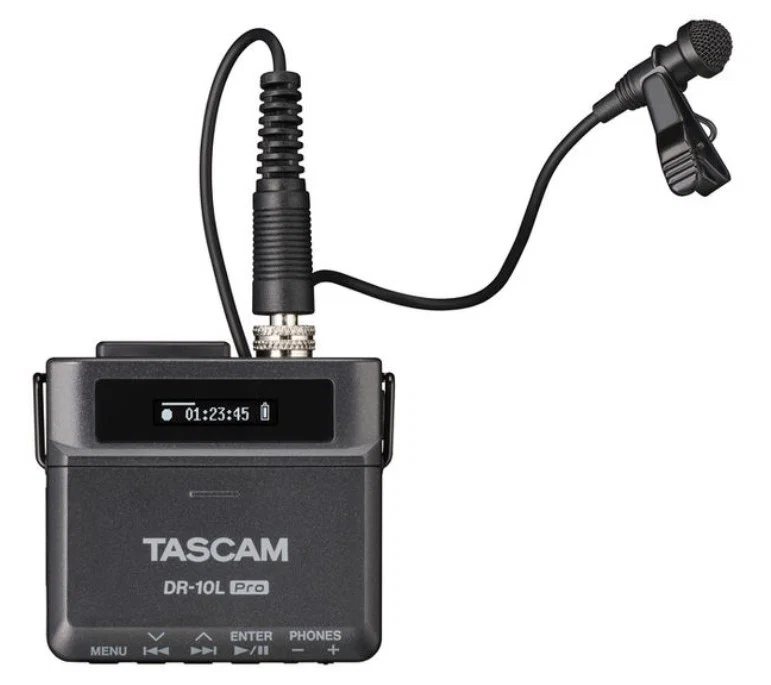 TASCAM DR-10L PRO GRABADOR PORTATIL CON MICROFONO DE SOLAPA - Image 2