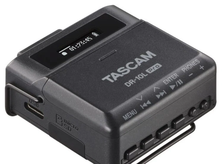 TASCAM DR-10L PRO GRABADOR PORTATIL CON MICROFONO DE SOLAPA - Image 5