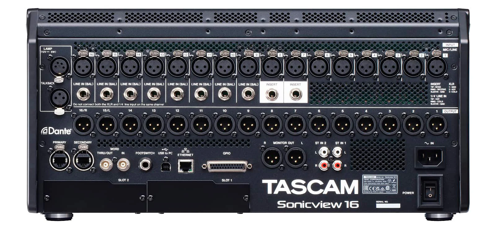 TASCAM SONICVIEW 16 MESA DE MEZCLAS DIGITAL - Image 4